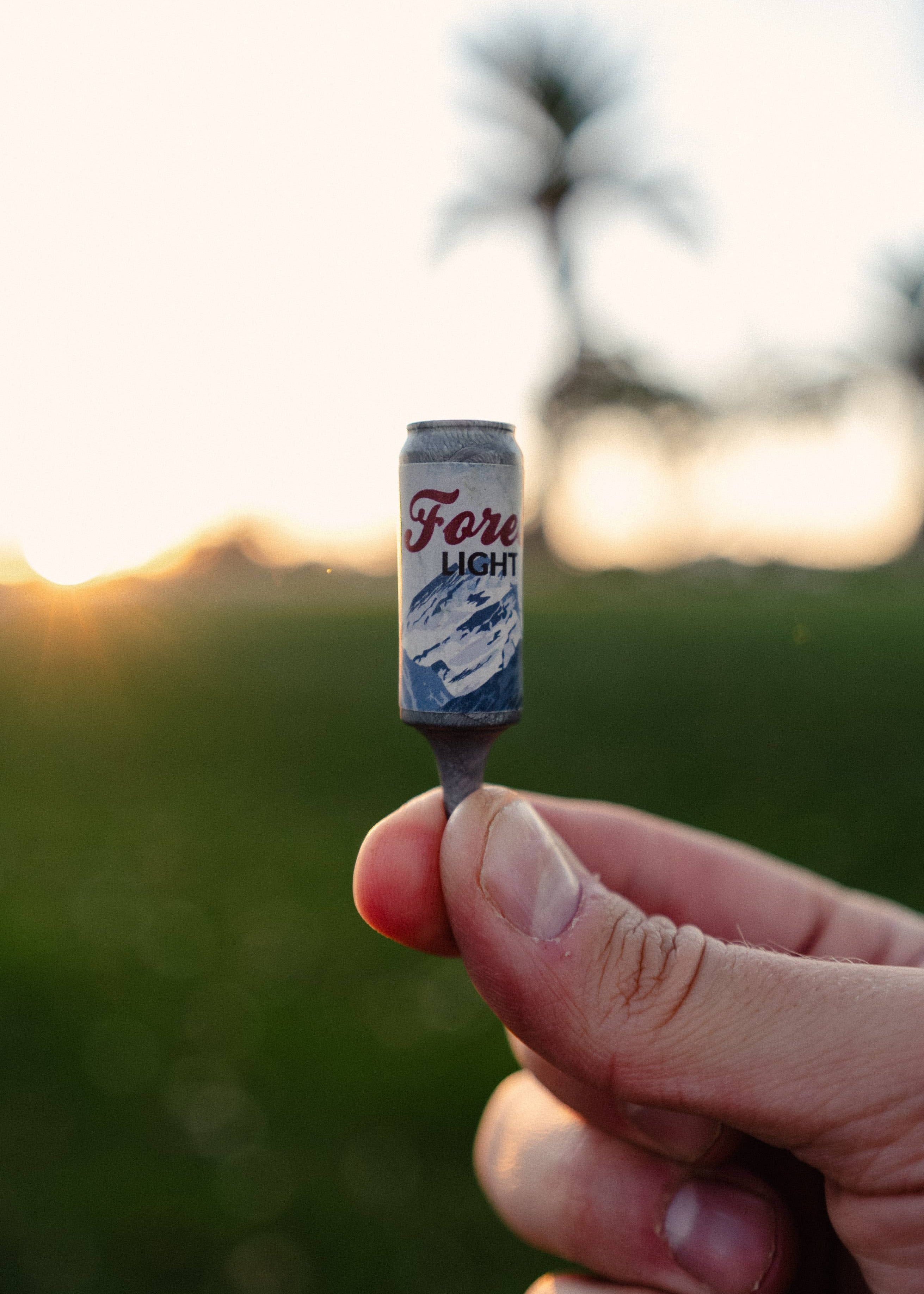 Beer Can Golf Tees