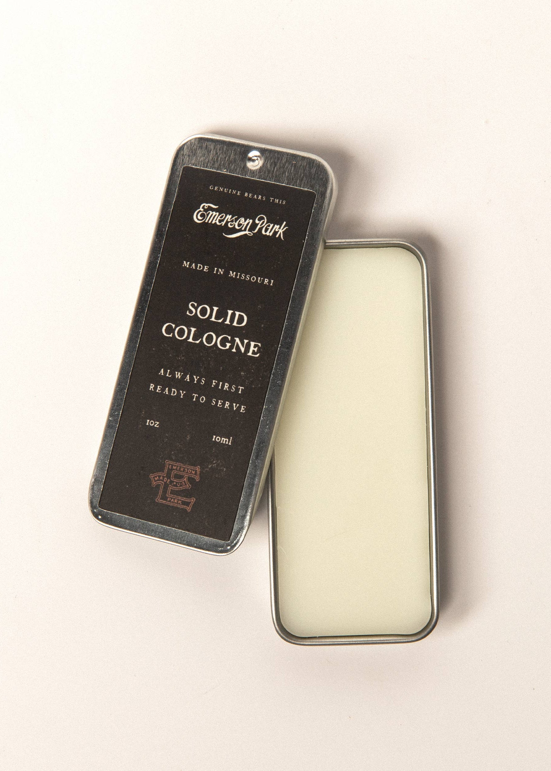 Bergamot & Juniper Travel Size Solid Cologne