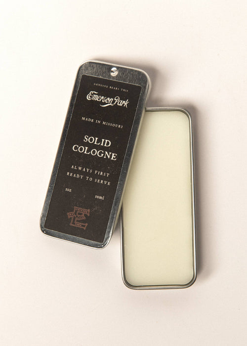 Bergamot & Juniper Travel Size Solid Cologne