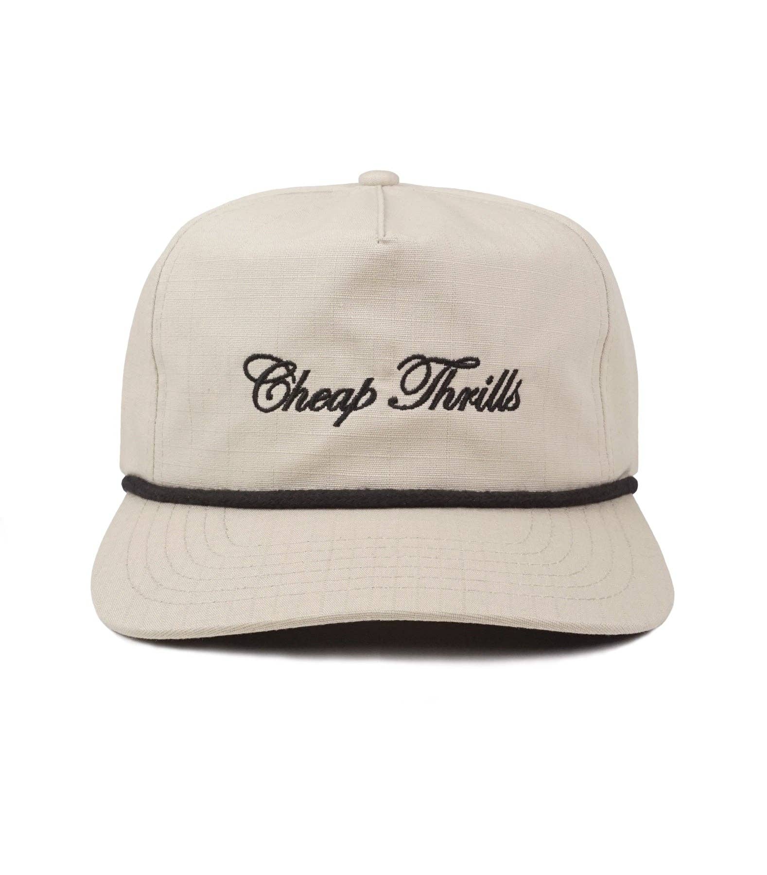 Cheap Thrills Rope Hat - Sand Tan Ripstop