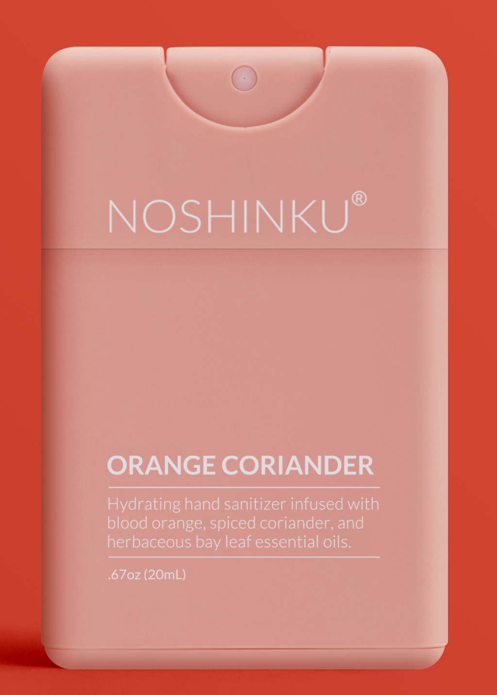 Orange Coriander Moisturizing Pocket Sanitizer