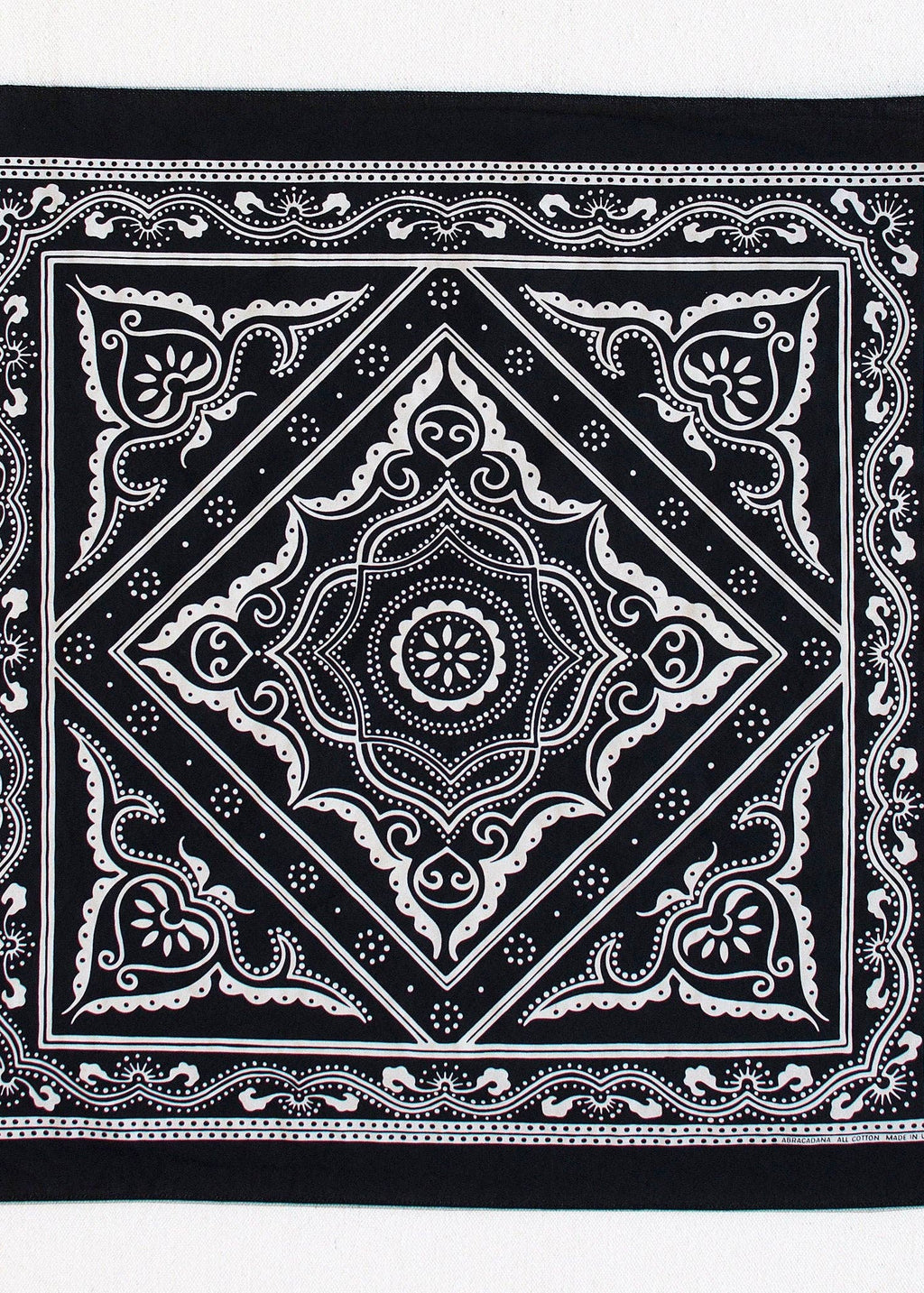 Black Western Bandana