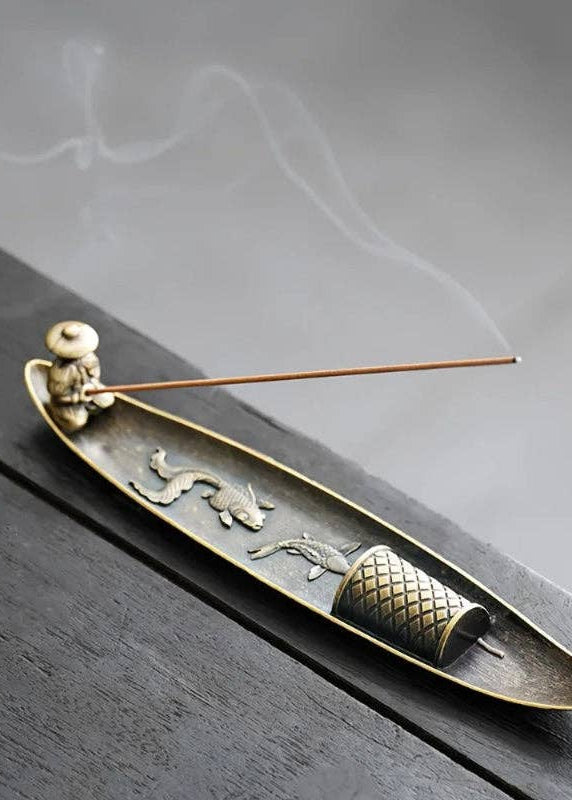 Fishing Incense Burner