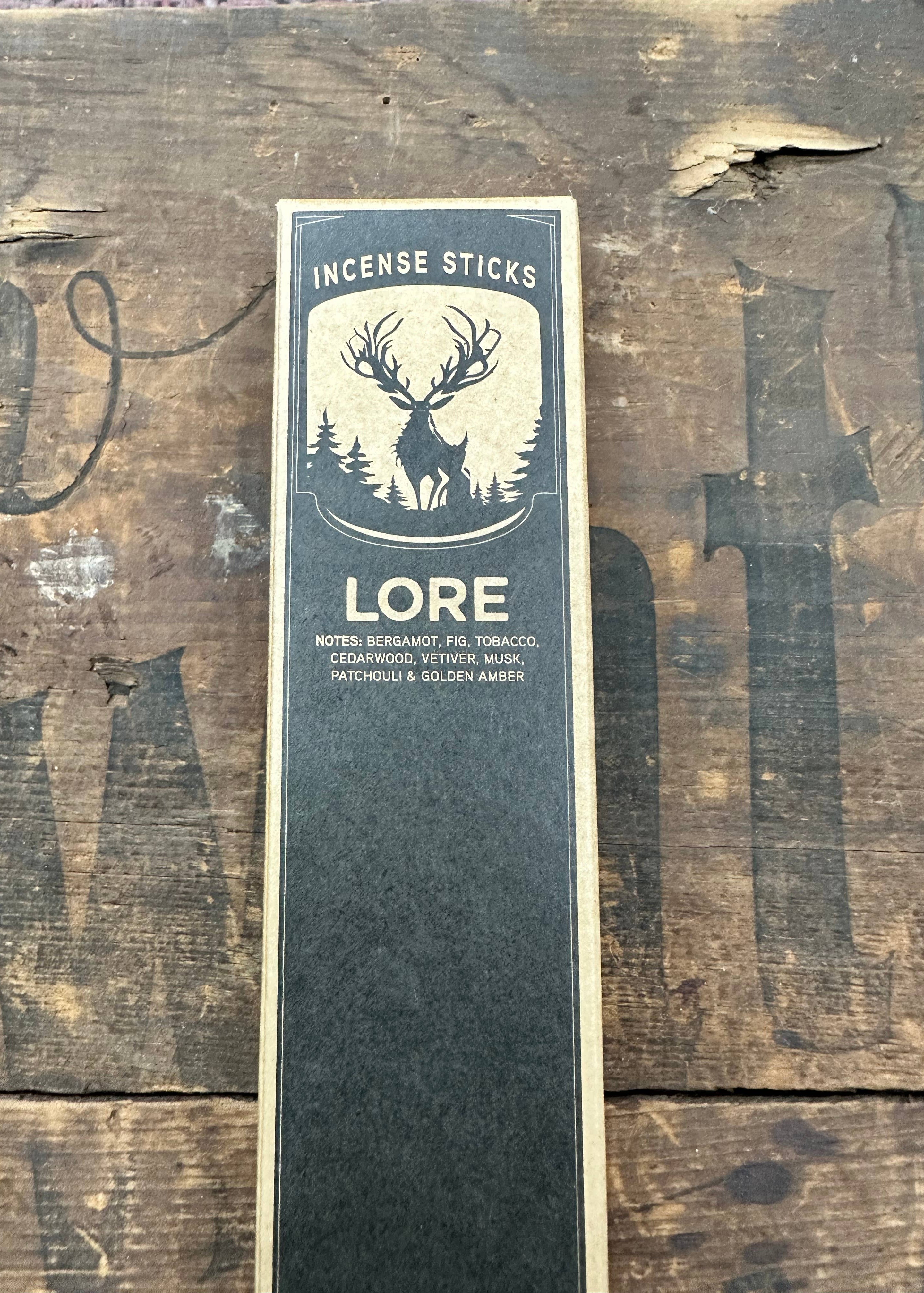 Lore Incense Sticks