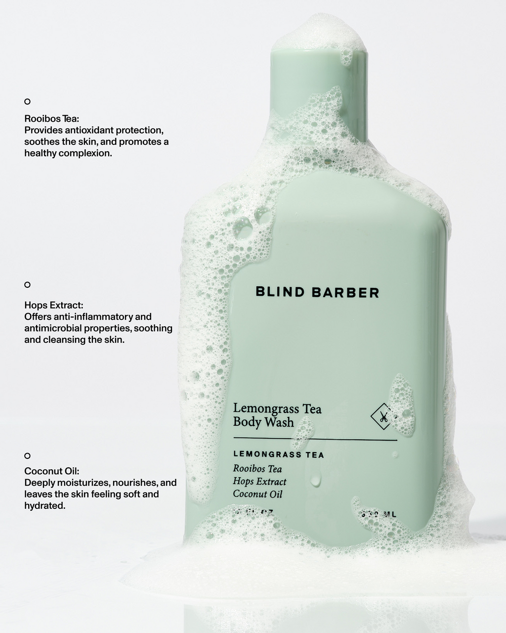 Blind Barber Lemongrass Tea Body Wash