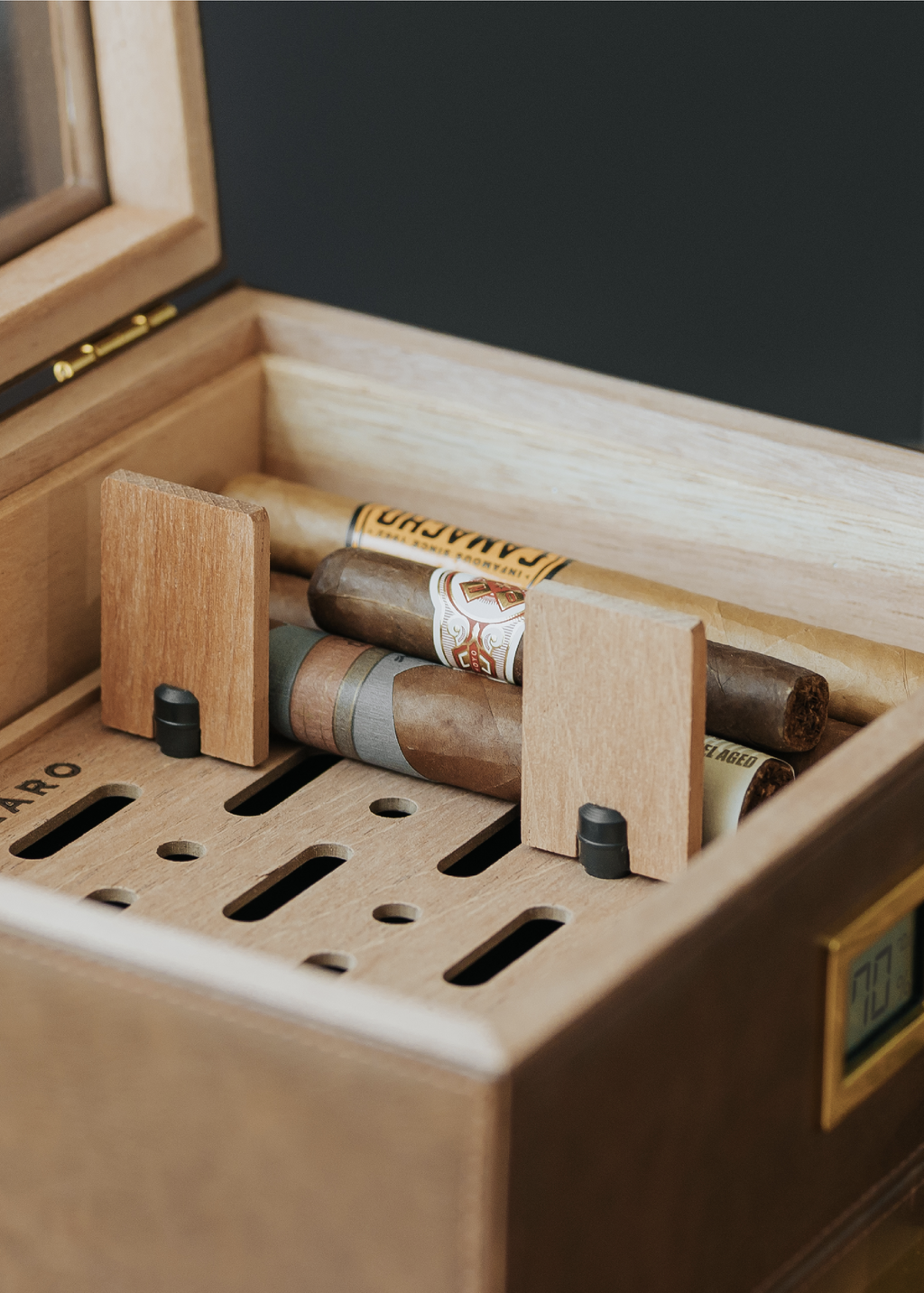 Belmont Glass Top Humidor