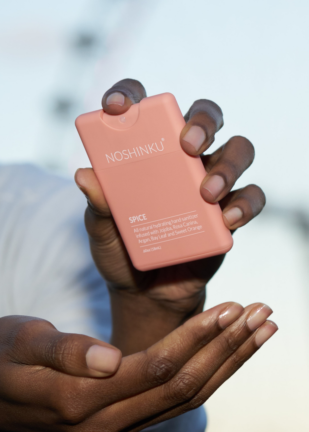 Orange Coriander Moisturizing Pocket Sanitizer