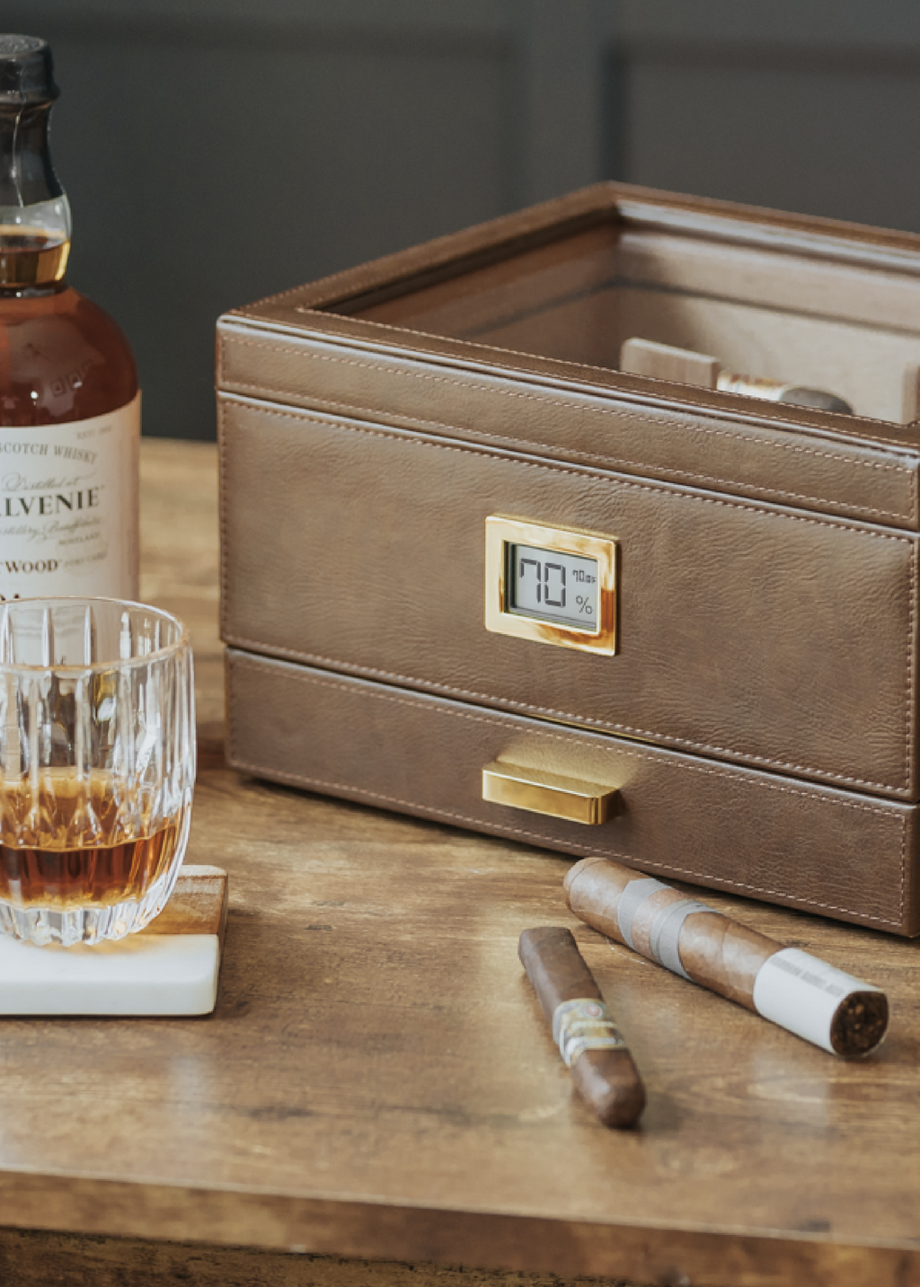 Belmont Glass Top Humidor
