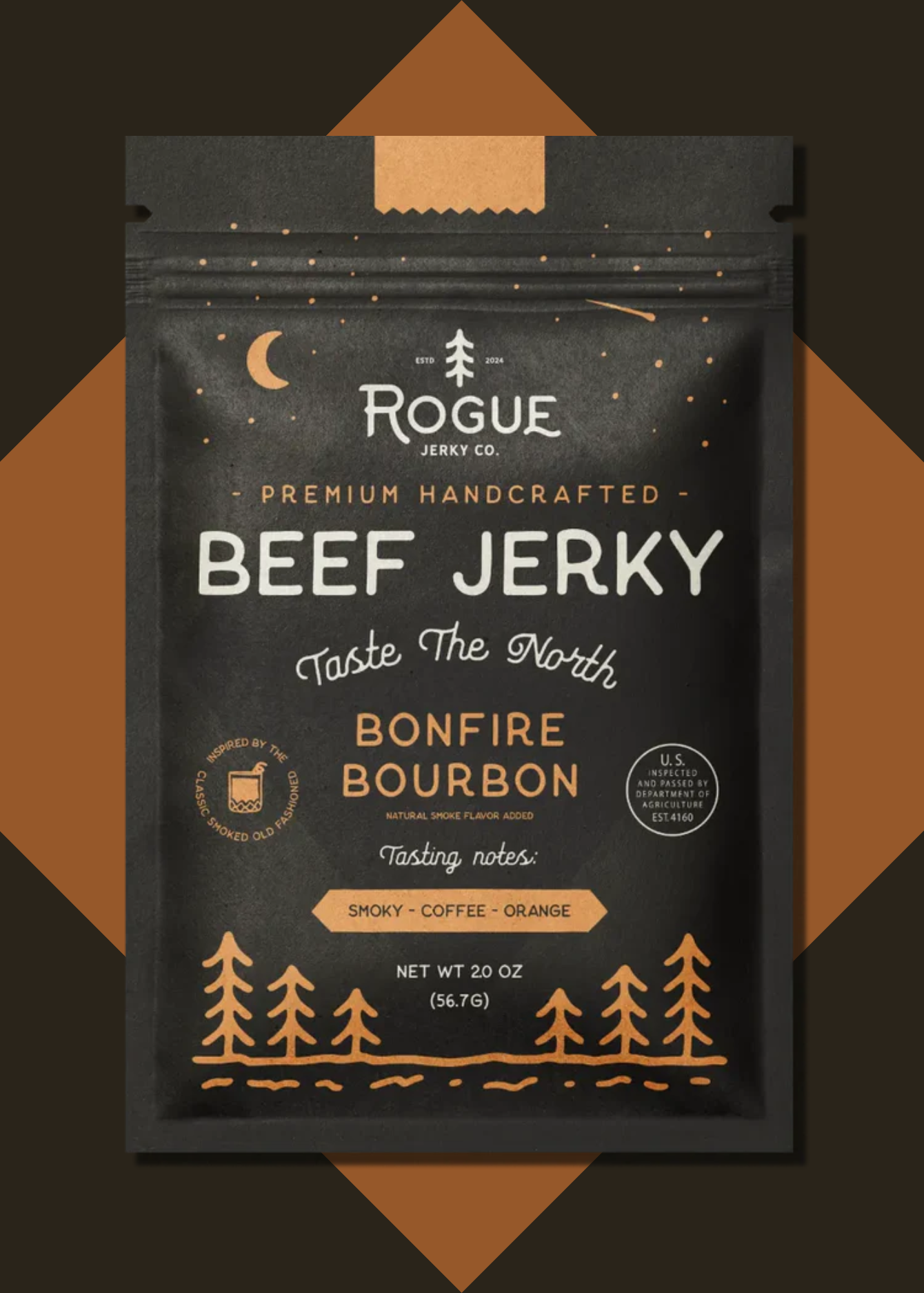 Bonfire Bourbon Beef Jerky