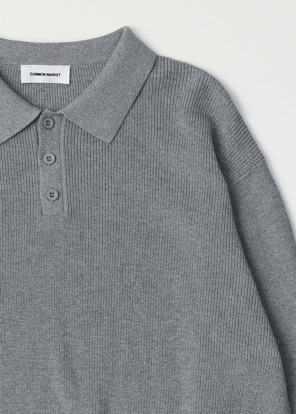 The Damien Knit Polo Sweater Top