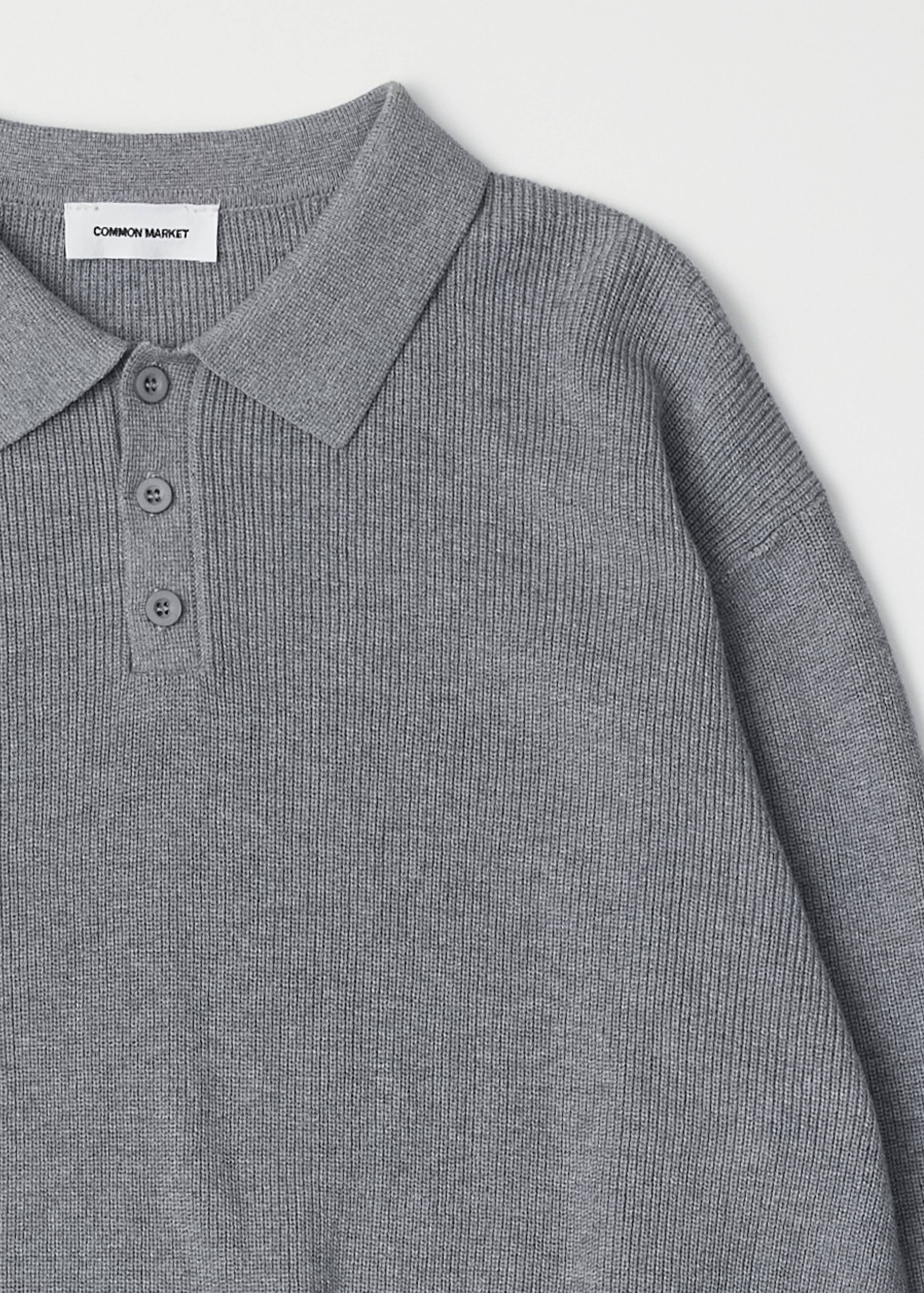 The Damien Knit Polo Sweater Top