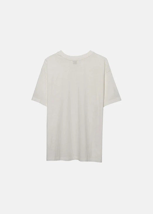 Elwood Vintage White Oversized Core Tee