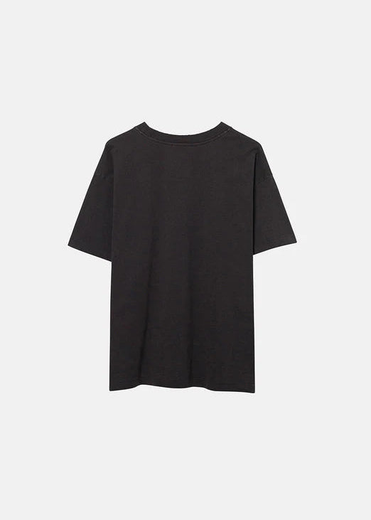 Elwood Vintage Black Oversized Core Tee