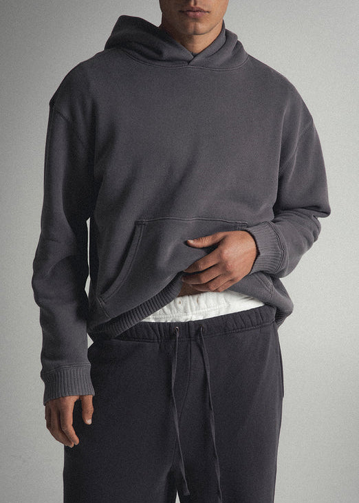 Elwood Vintage Grey Core Hoodie