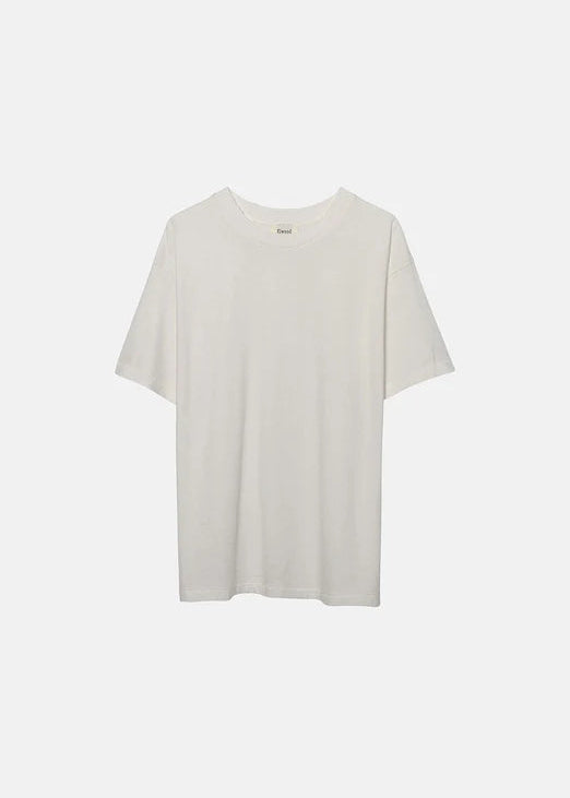 Elwood Vintage White Oversized Core Tee
