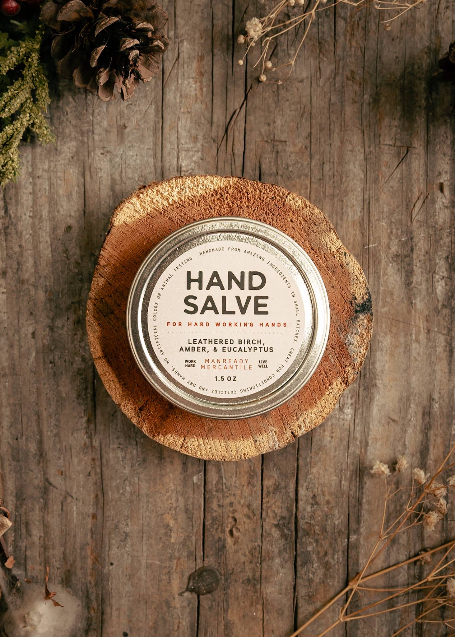 Leathered Birch Hand Salve