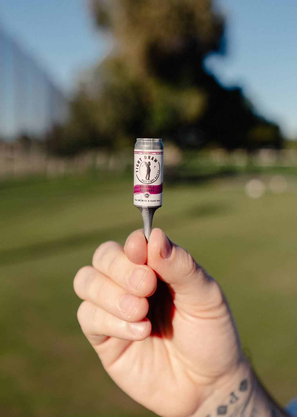 Beer Can Golf Tees