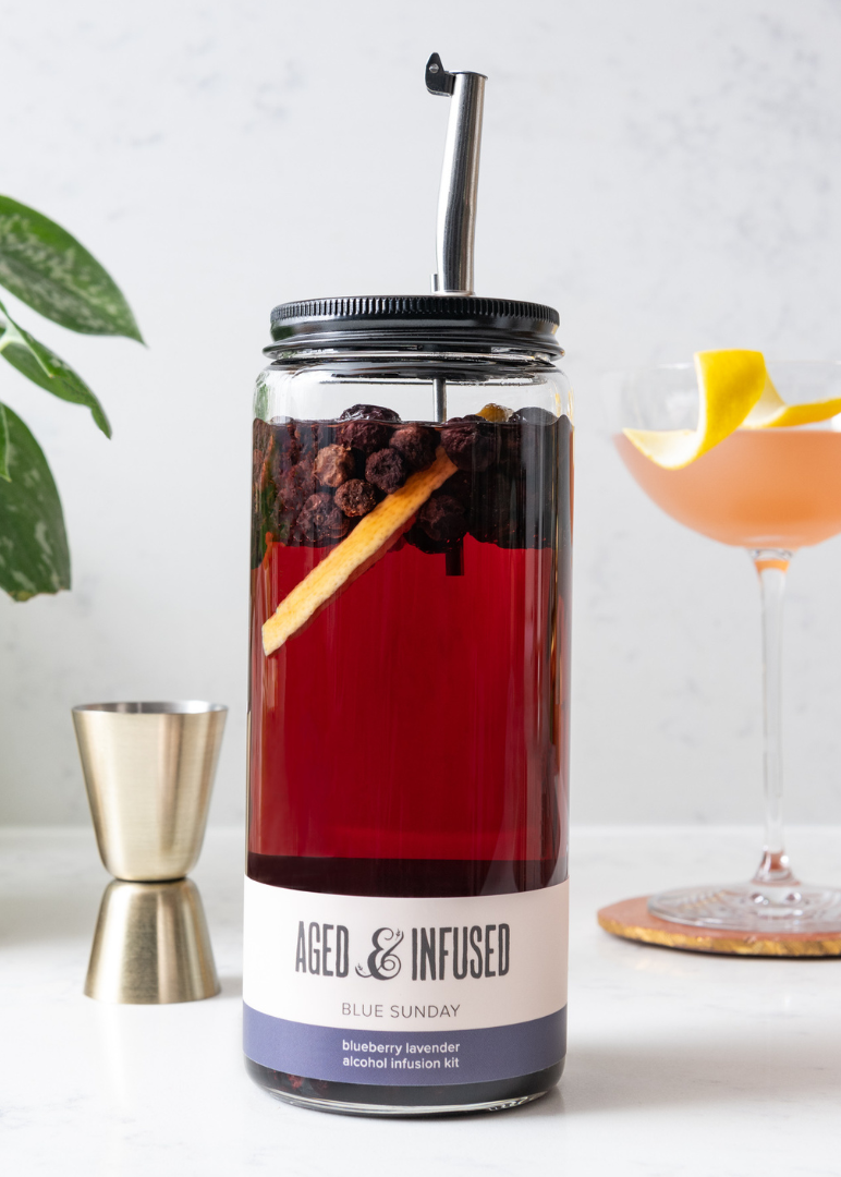 Blueberry Lavender Cocktail Infusion Kit
