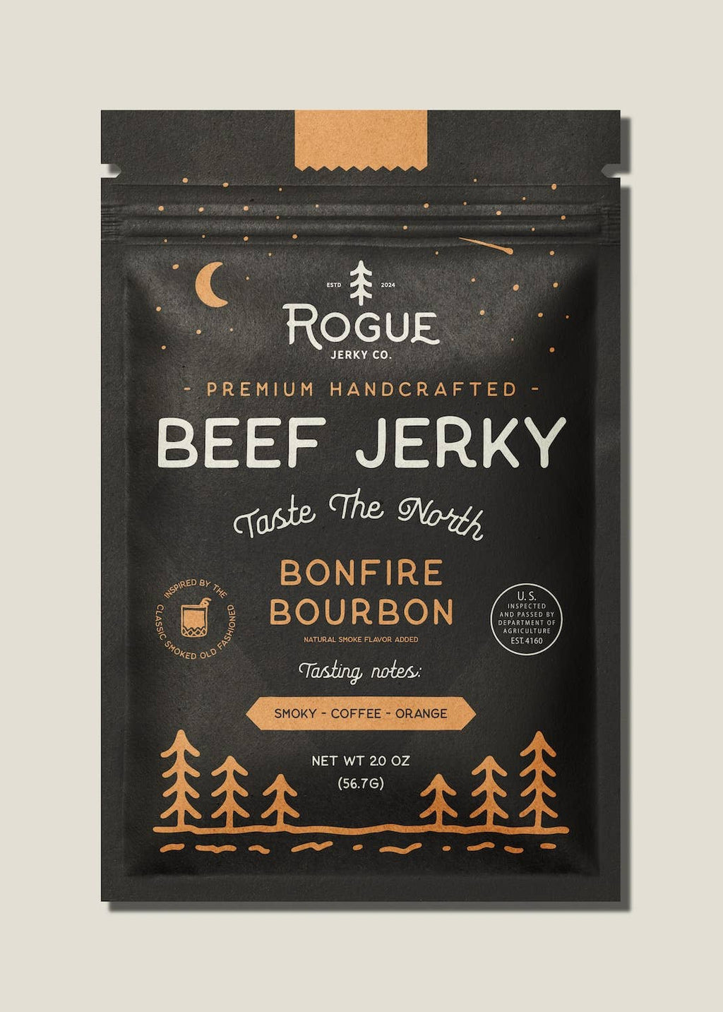 Bonfire Bourbon Beef Jerky