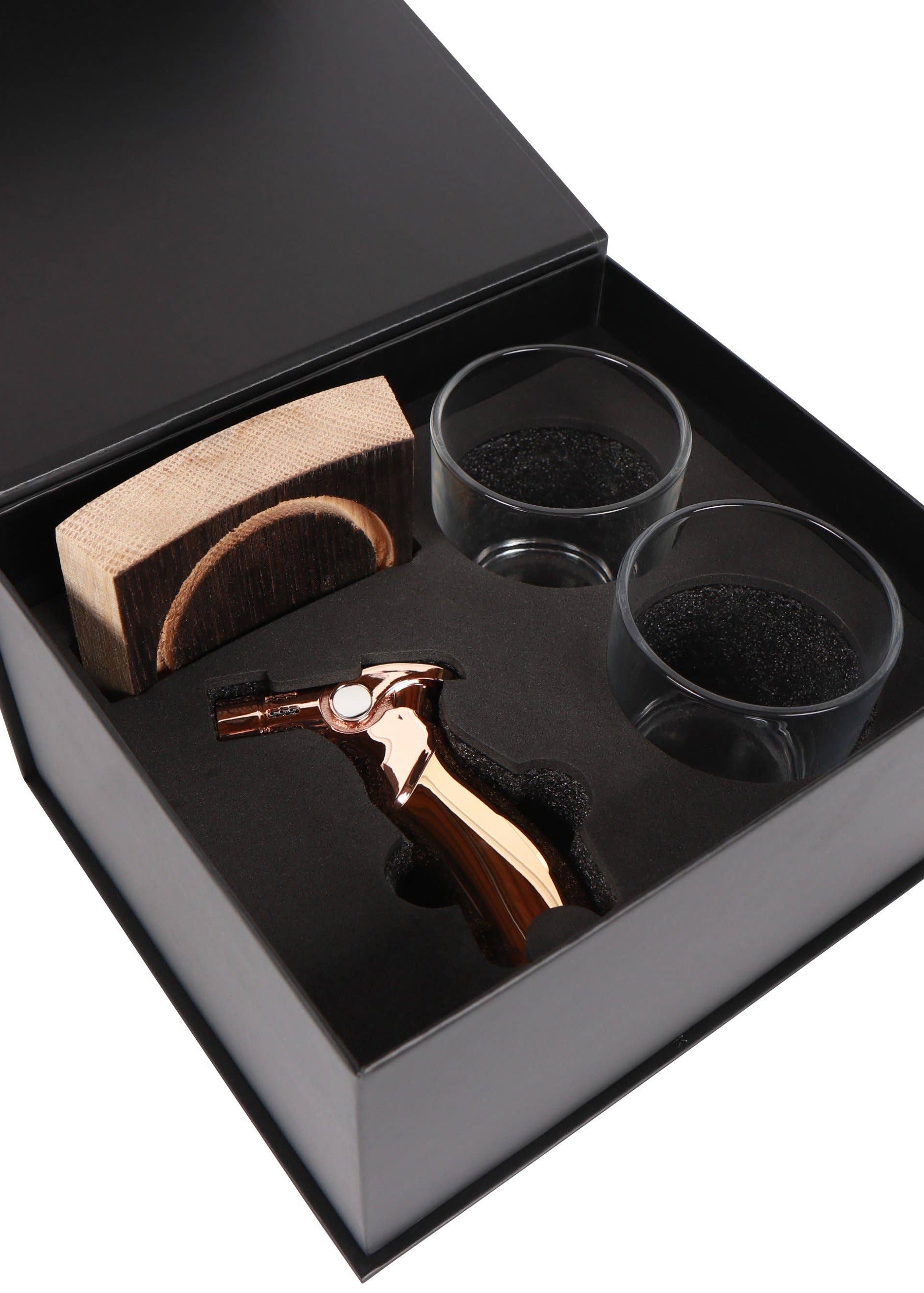 Whiskey Barrel Wood Smoked Cocktail Set