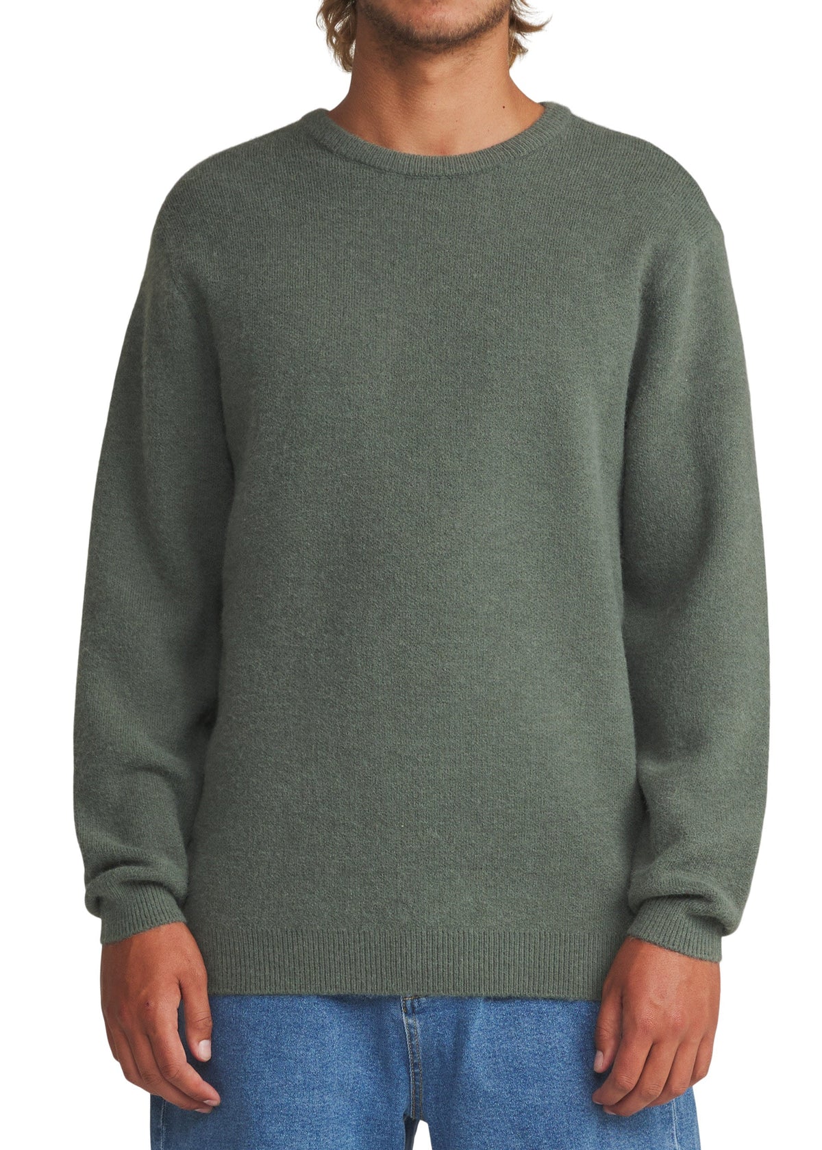 Grey Green Rivers Sweater