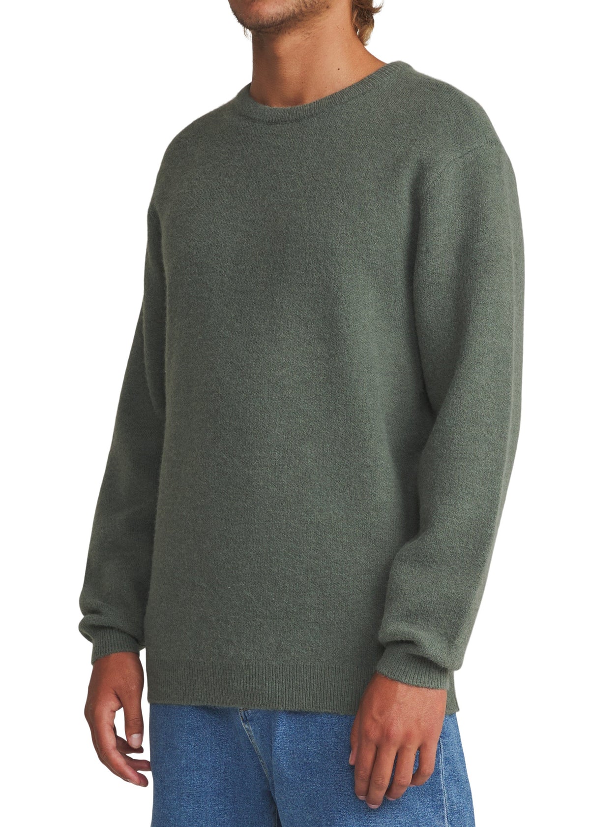 Grey Green Rivers Sweater