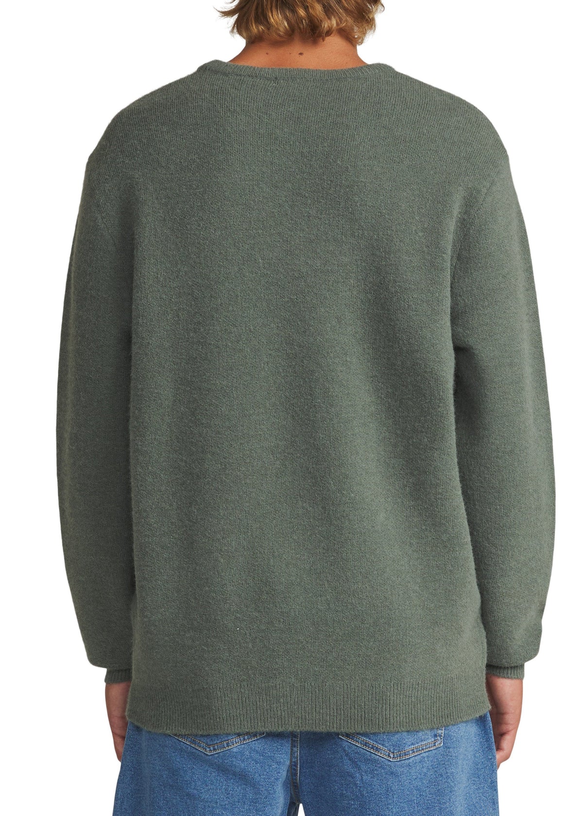 Grey Green Rivers Sweater